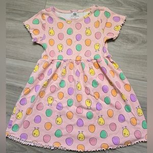 Okie Dokie Chick & Eggs Easter Dress